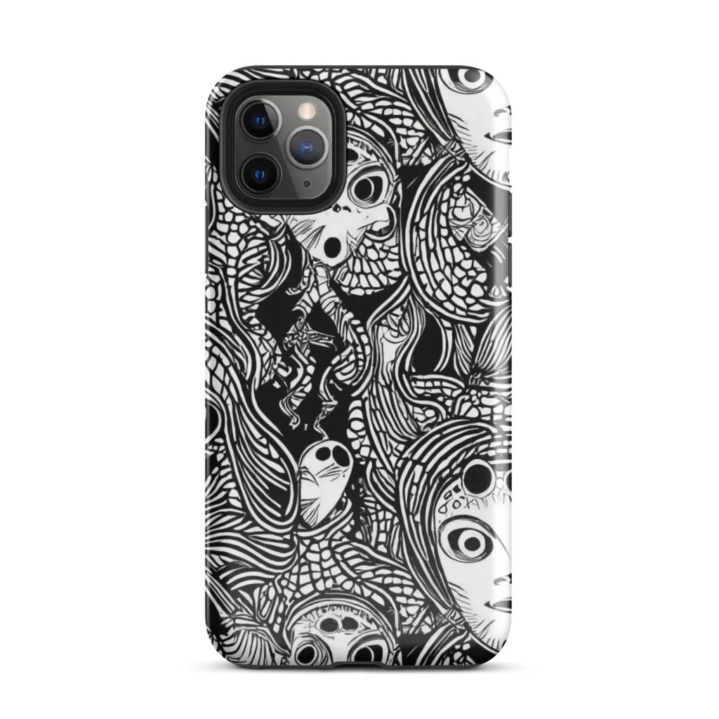 Ink-eyed Reverie on Tough Case for iPhone® — Front