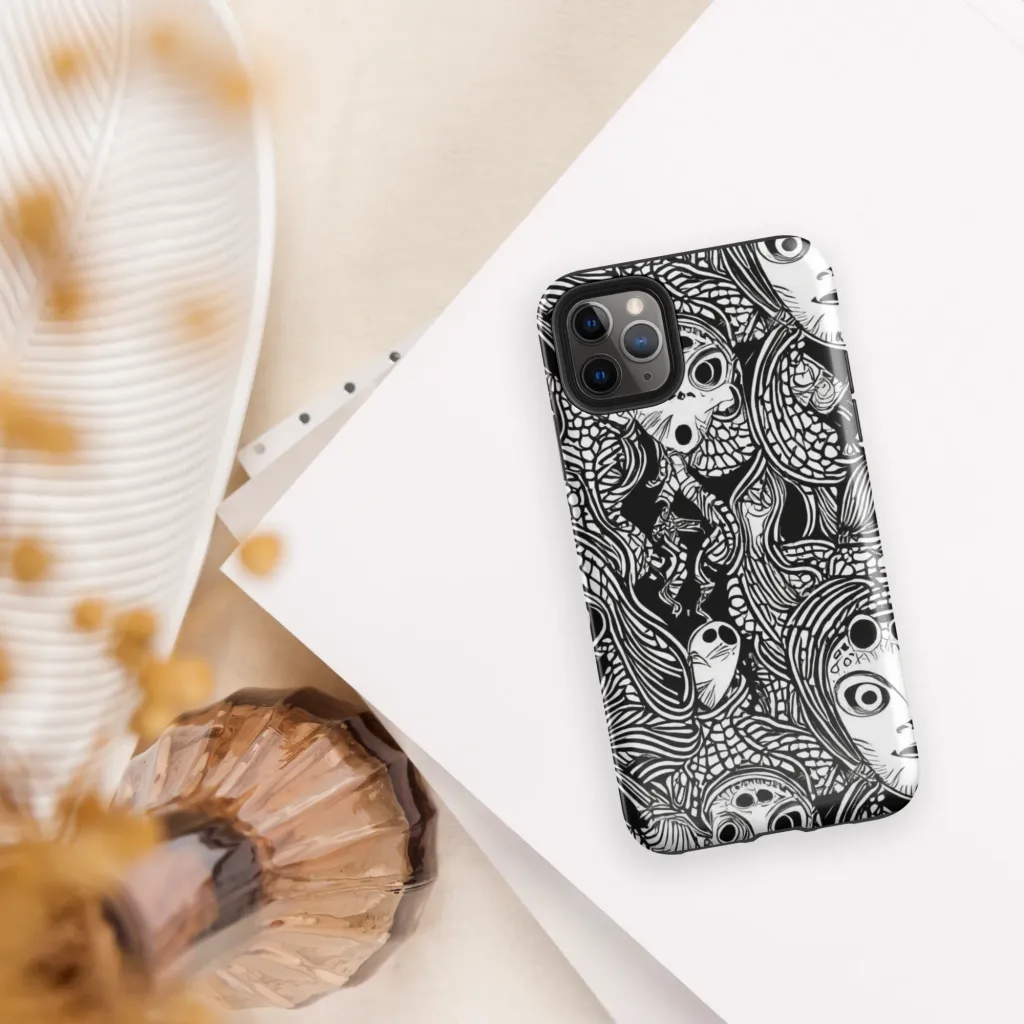 Ink-eyed Reverie on Tough Case for iPhone® — Front