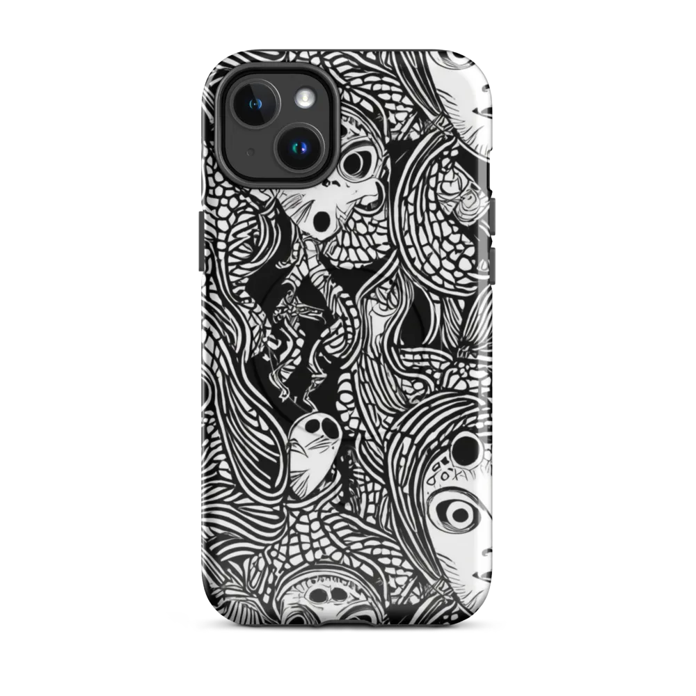 Ink-eyed Reverie on MagSafe Tough Case for iPhone® — Front