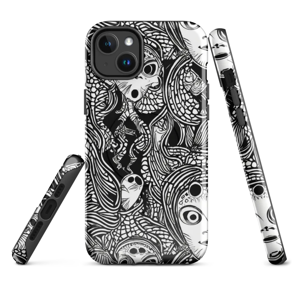 Ink-eyed Reverie on MagSafe Tough Case for iPhone® — Front