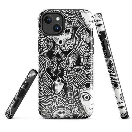 Ink-eyed Reverie on a MagSafe Tough Case for iPhone®