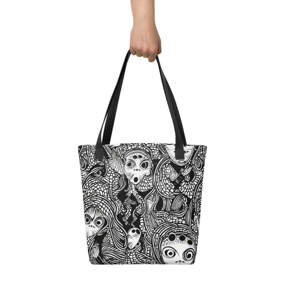 Ink-eyed Reverie on Tote Bag — Front