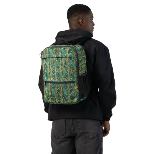 Gilded Peacock on a Utility Backpack