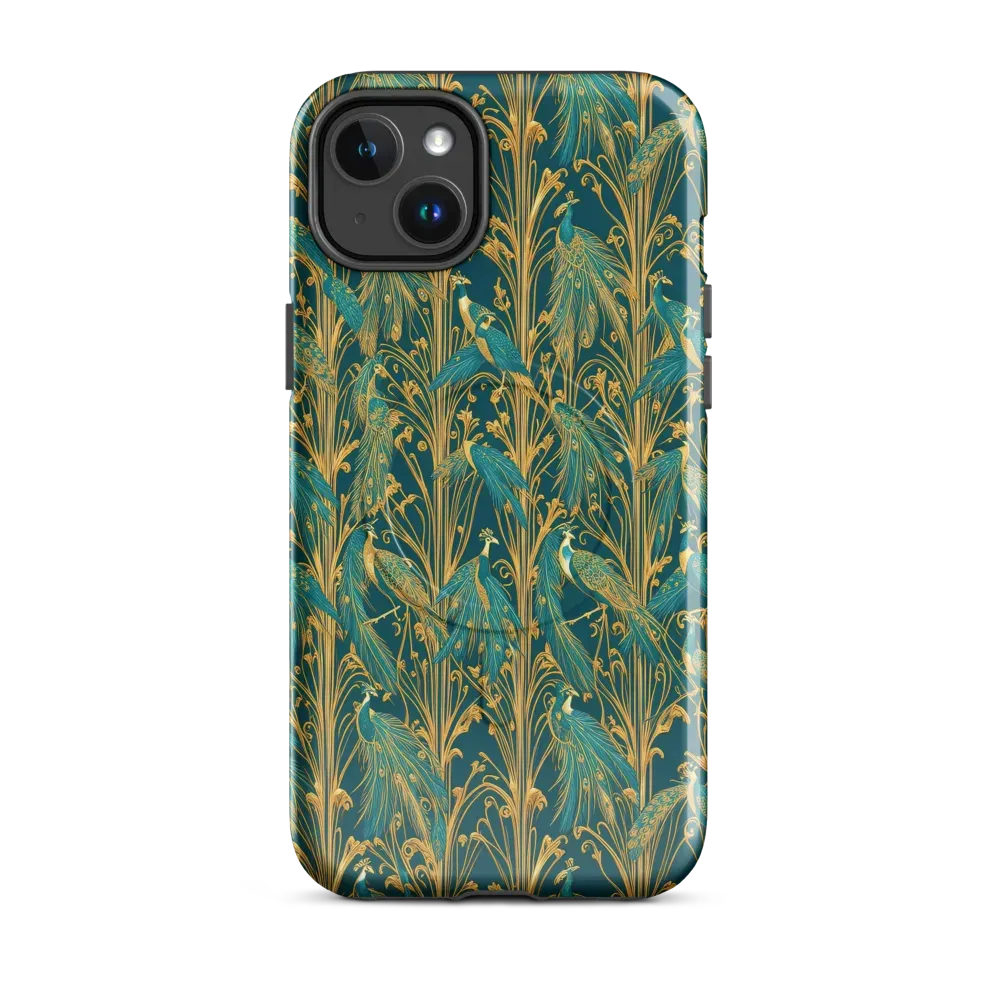Gilded Peacock on MagSafe Tough Case for iPhone® — Front