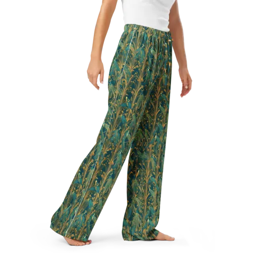 Gilded Peacock on a Women's Pajama Pants