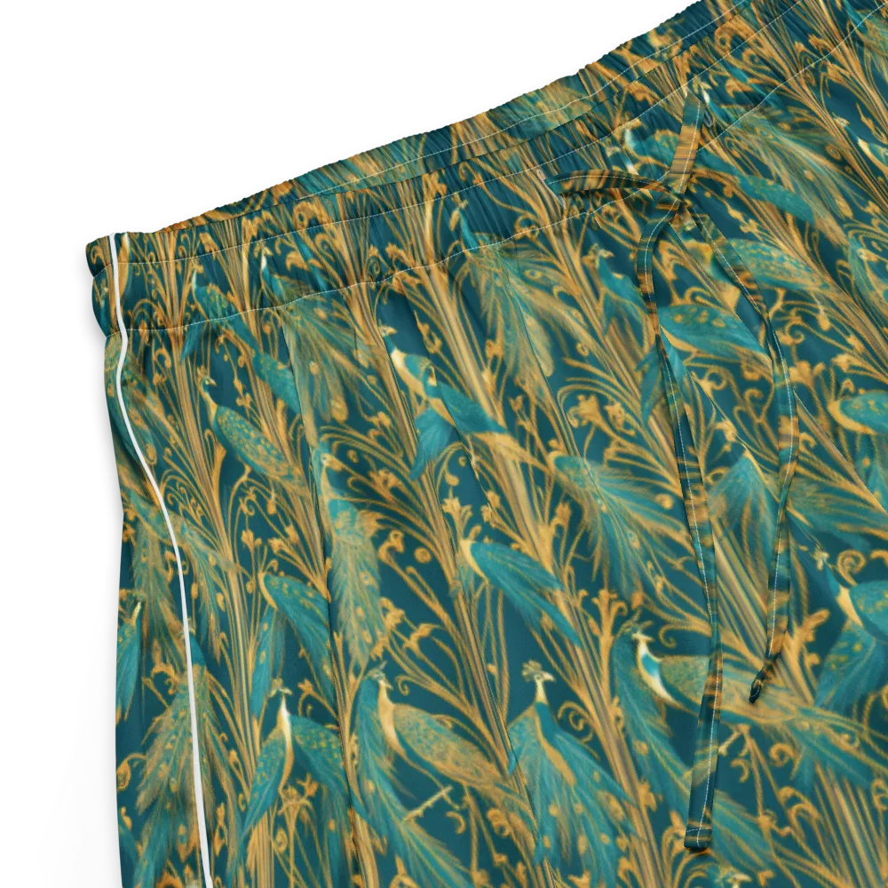Gilded Peacock on Women's Pajama Shorts — Product details