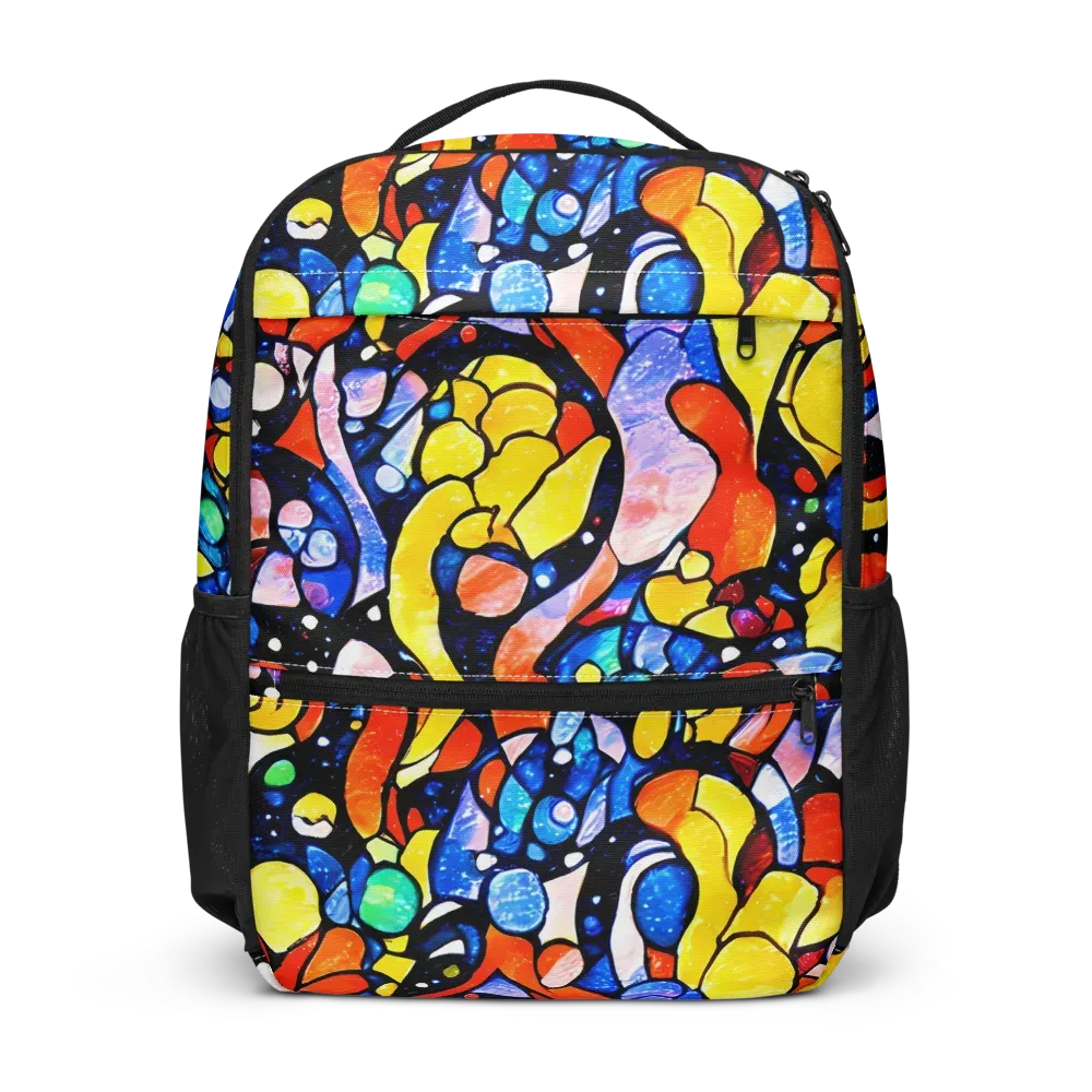 Supernova Symphony on Utility Backpack — Front