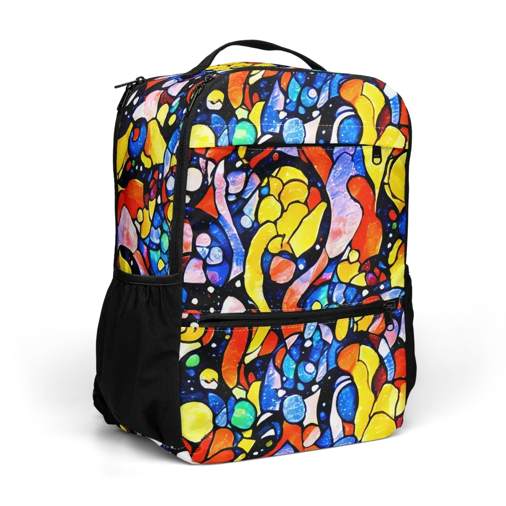 Supernova Symphony on Utility Backpack — Right Front