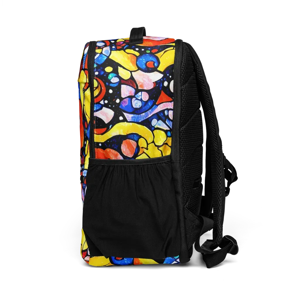 Supernova Symphony on Utility Backpack — Left