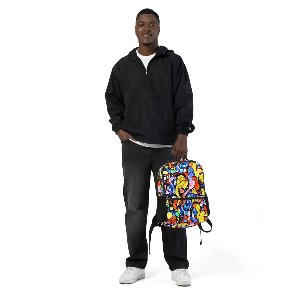 Supernova Symphony on Utility Backpack — Front