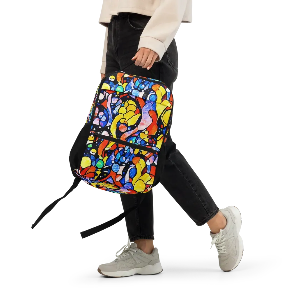 Supernova Symphony on Utility Backpack — Front