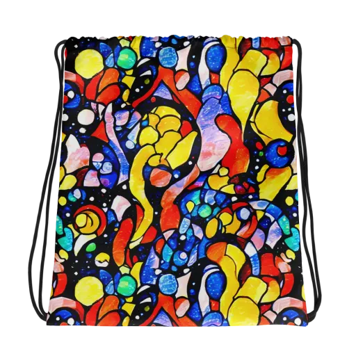 Supernova Symphony on a Drawstring Bag