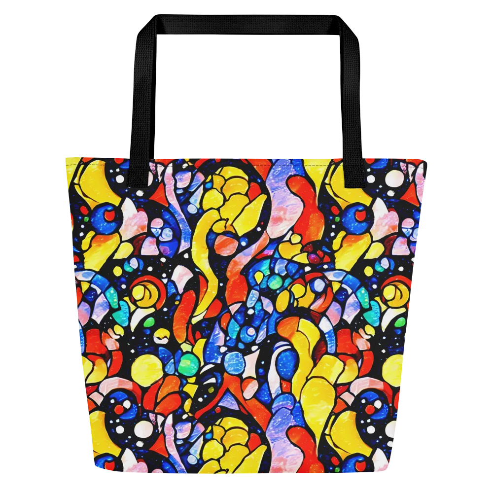 Supernova Symphony on Large Tote Bag W/ Pocket — Front