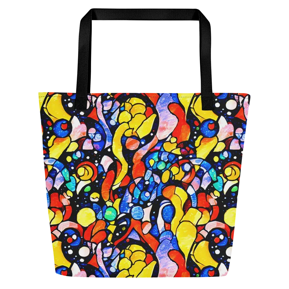 Supernova Symphony on Large Tote Bag W/ Pocket — Front