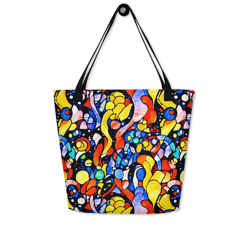 Supernova Symphony on Large Tote Bag W/ Pocket — Front