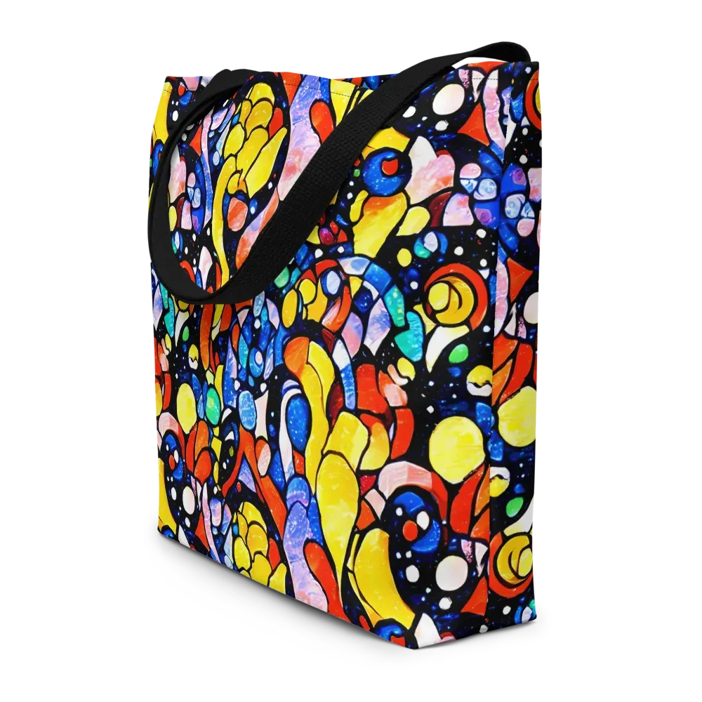 Supernova Symphony on Large Tote Bag W/ Pocket — Front