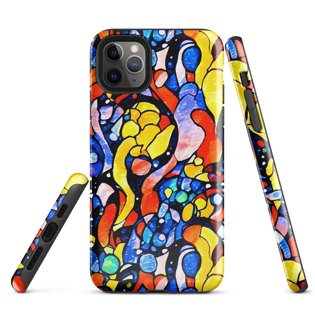Supernova Symphony on Tough Case for iPhone® — Front