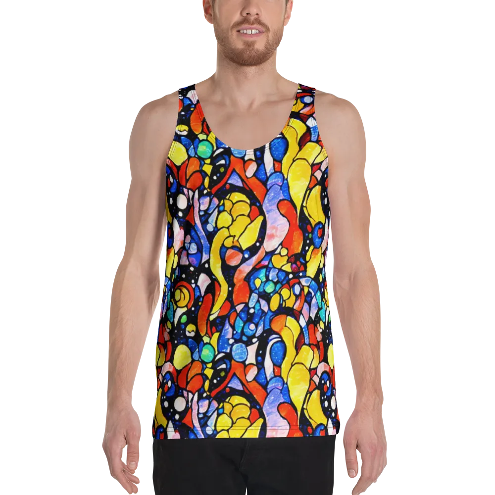 Supernova Symphony on Men's Tank Top — Front