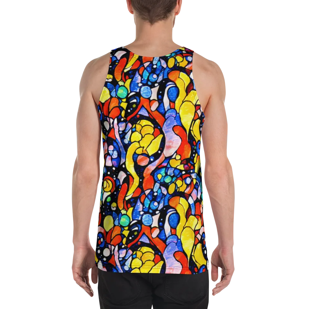Supernova Symphony on Men's Tank Top — Back