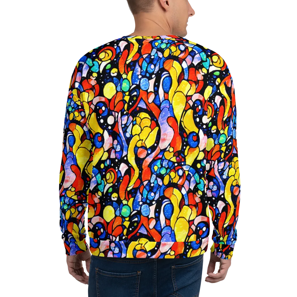 Supernova Symphony on Sweatshirt — Back