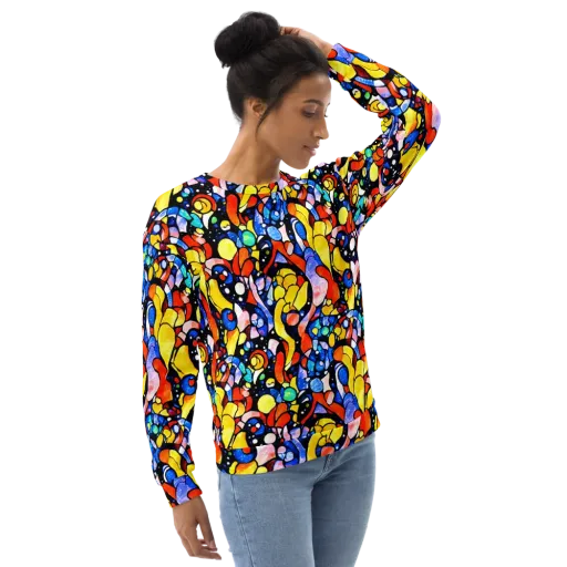 Supernova Symphony on a Sweatshirt