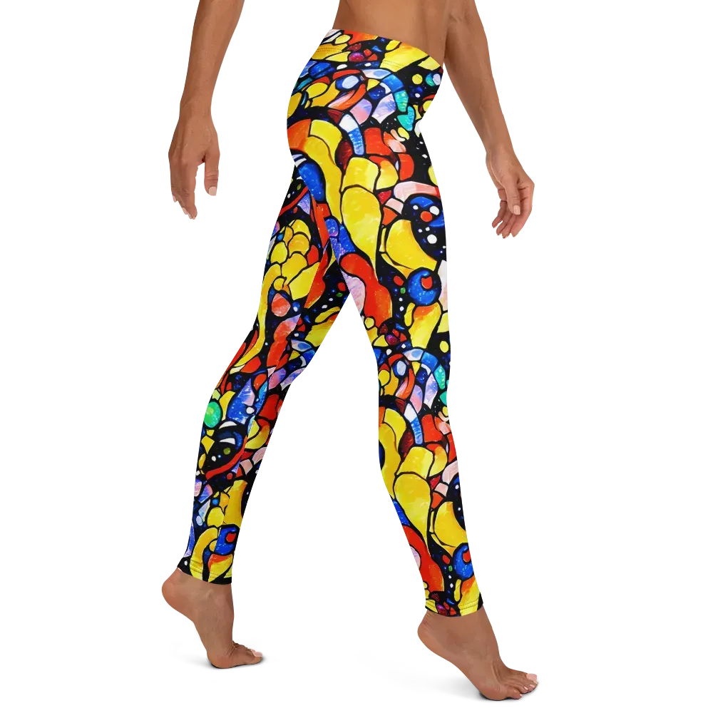 Supernova Symphony on Leggings — Right