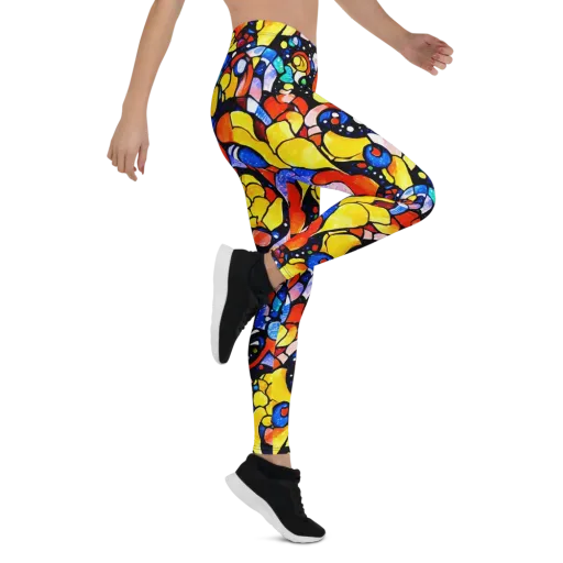 Supernova Symphony on a Leggings
