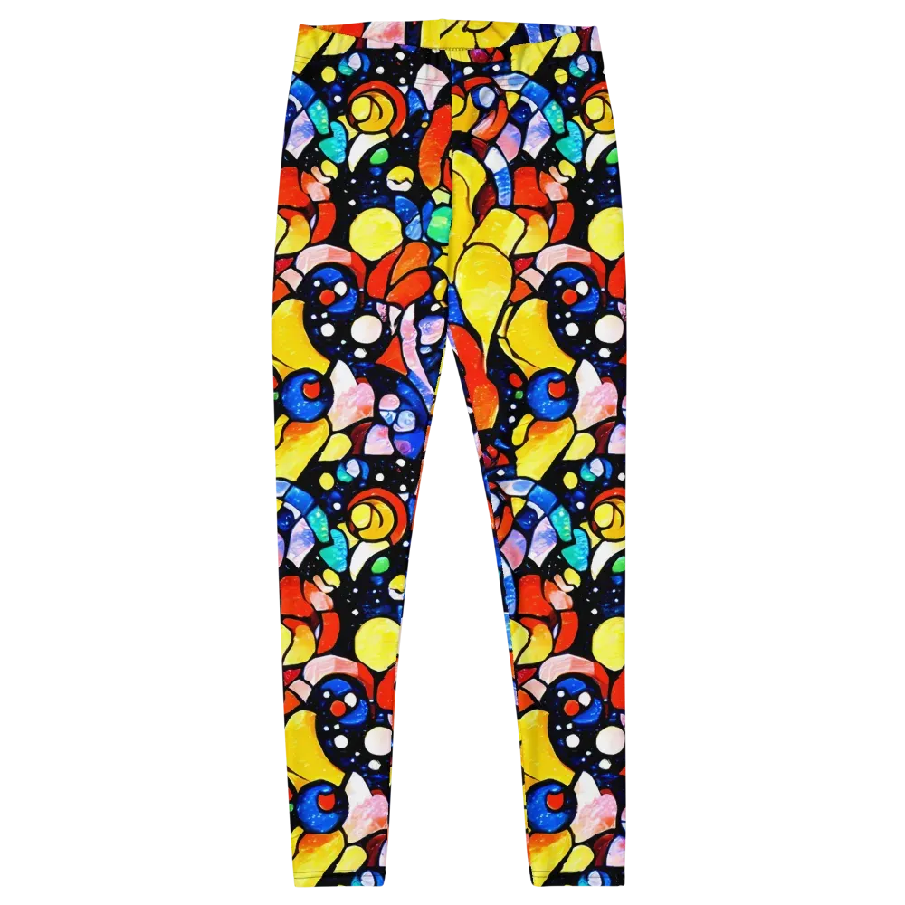 Supernova Symphony on Leggings — Front