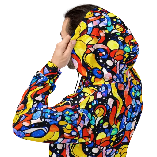 Supernova Symphony on a Hoodie