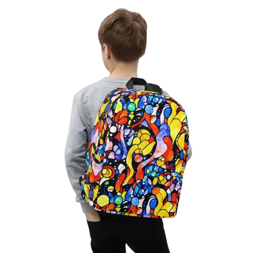 Supernova Symphony on a Minimalist Backpack