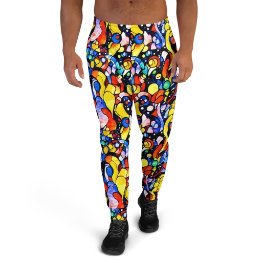 Supernova Symphony on a Men's Joggers