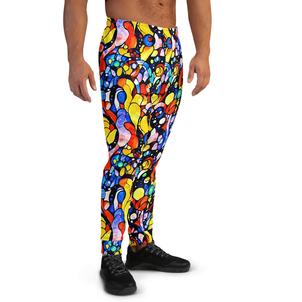 Supernova Symphony on Men's Joggers — Right