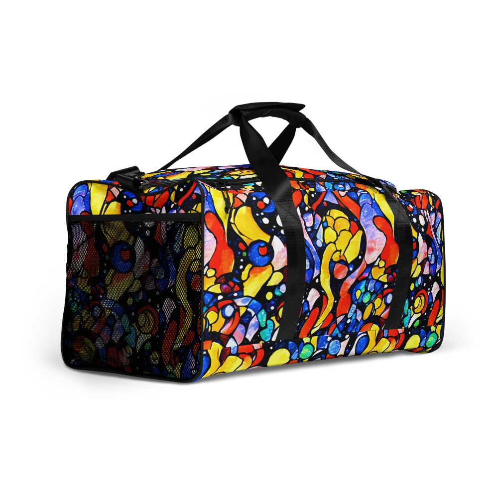 Supernova Symphony on Duffle Bag — Right Front