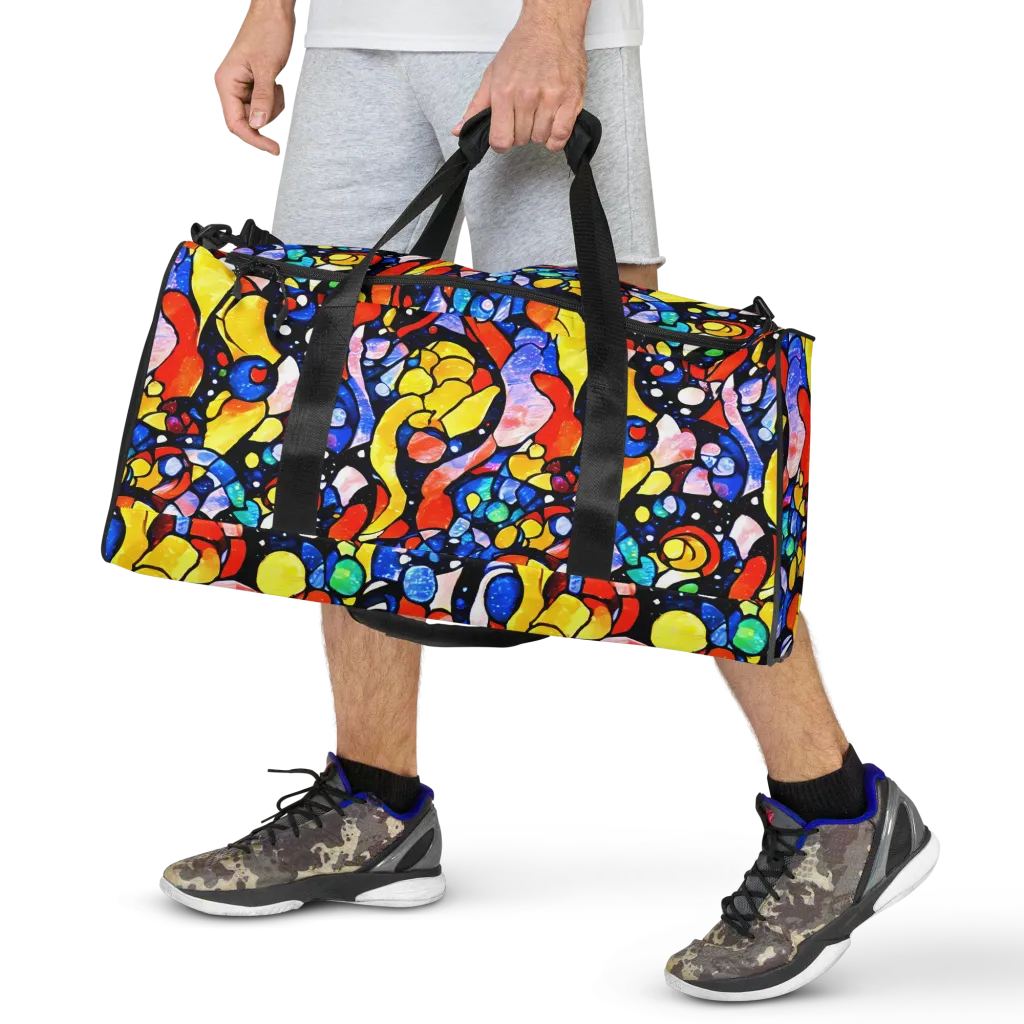 Supernova Symphony on Duffle Bag — Front