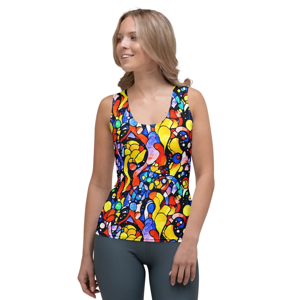 Supernova Symphony on Women's Tank Top — Front