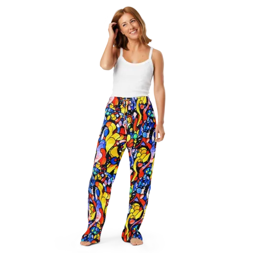 Supernova Symphony on a Women's Pajama Pants