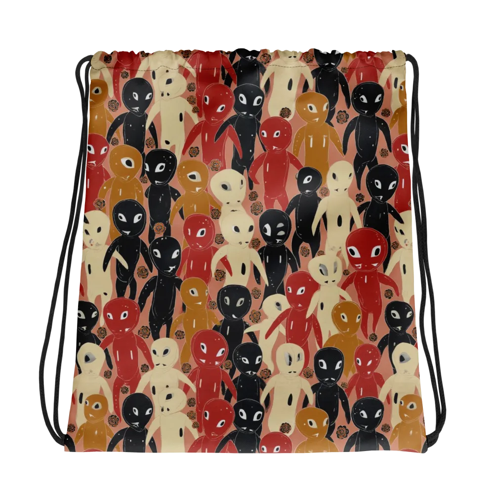 Roswell Roster on Drawstring Bag — Photo