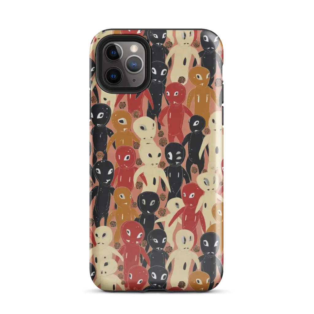 Roswell Roster on Tough Case for iPhone® — Front