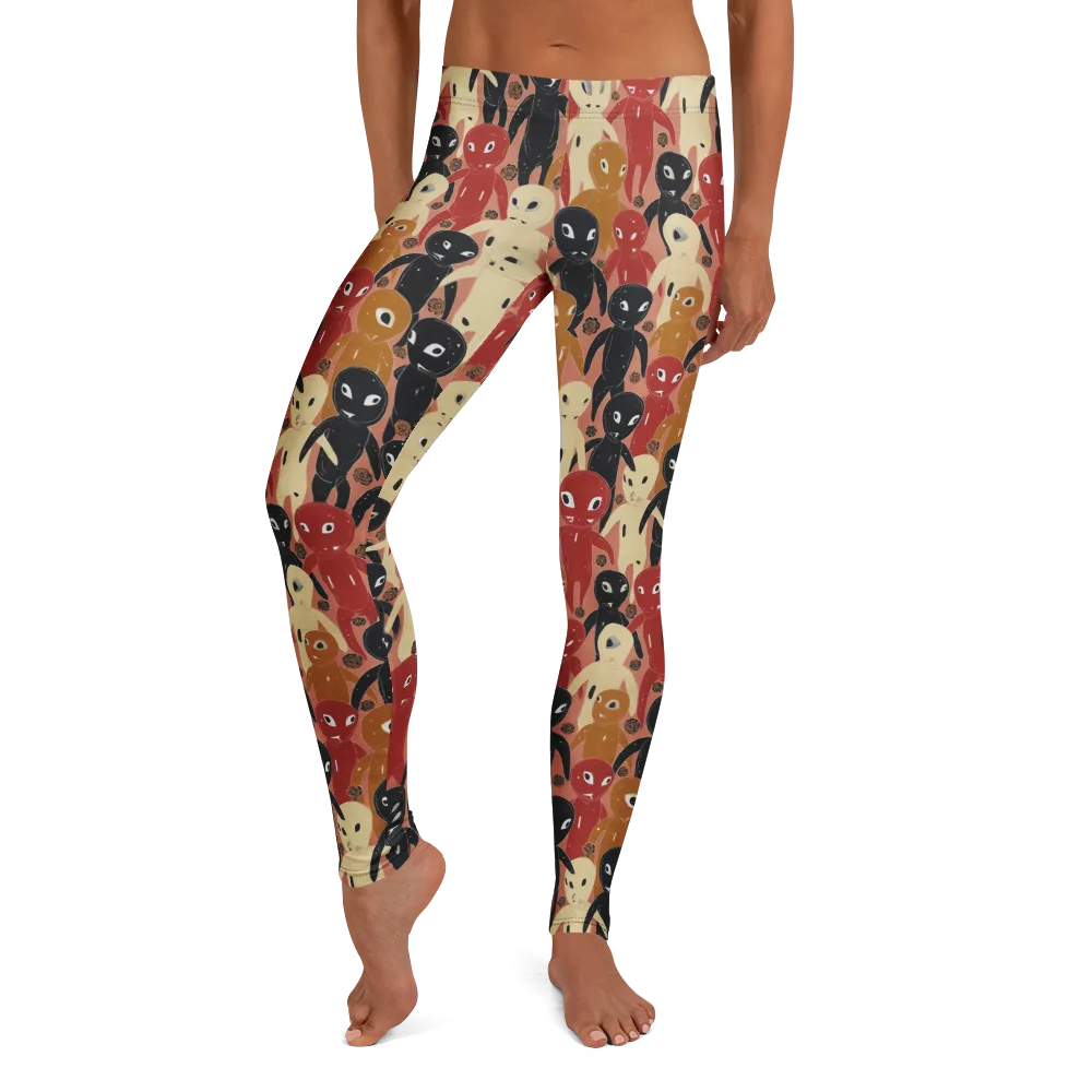 Roswell Roster on Leggings — Front
