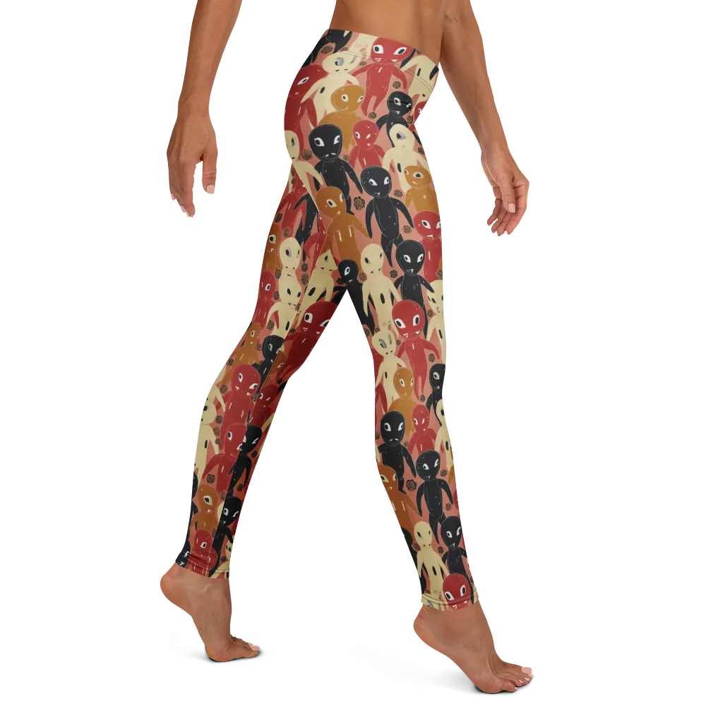 Roswell Roster on Leggings — Right