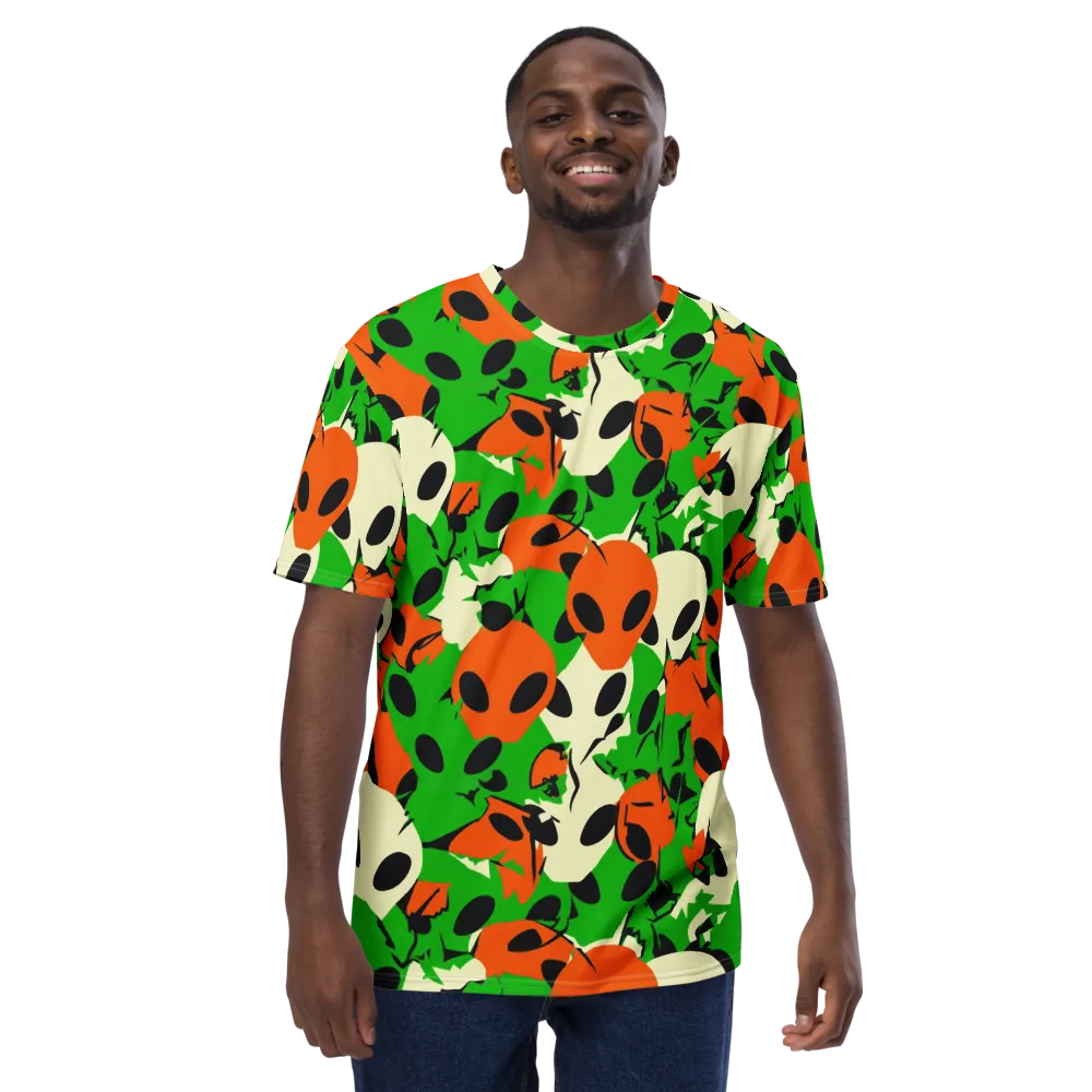 Electric Encounter on Men's Crew Neck T-Shirt — Front