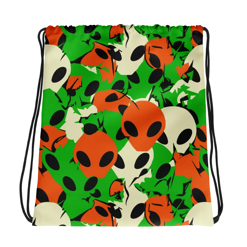 Electric Encounter on Drawstring Bag — Photo