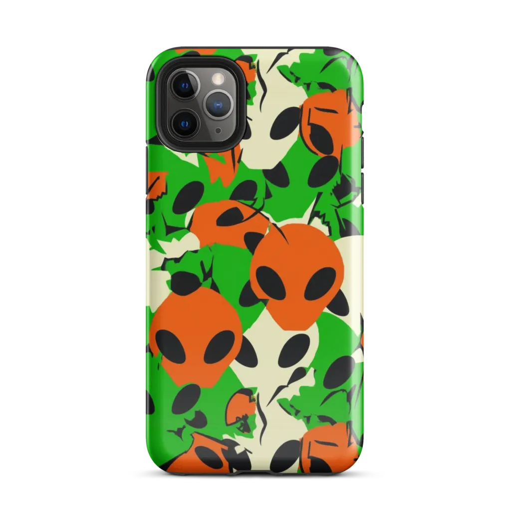 Electric Encounter on Tough Case for iPhone® — Front
