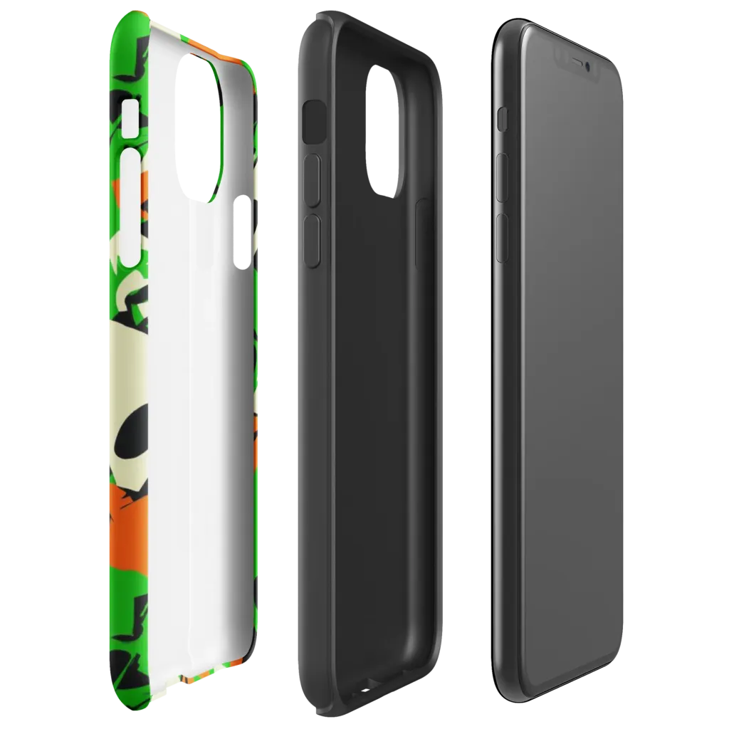 Electric Encounter on Tough Case for iPhone® — Right