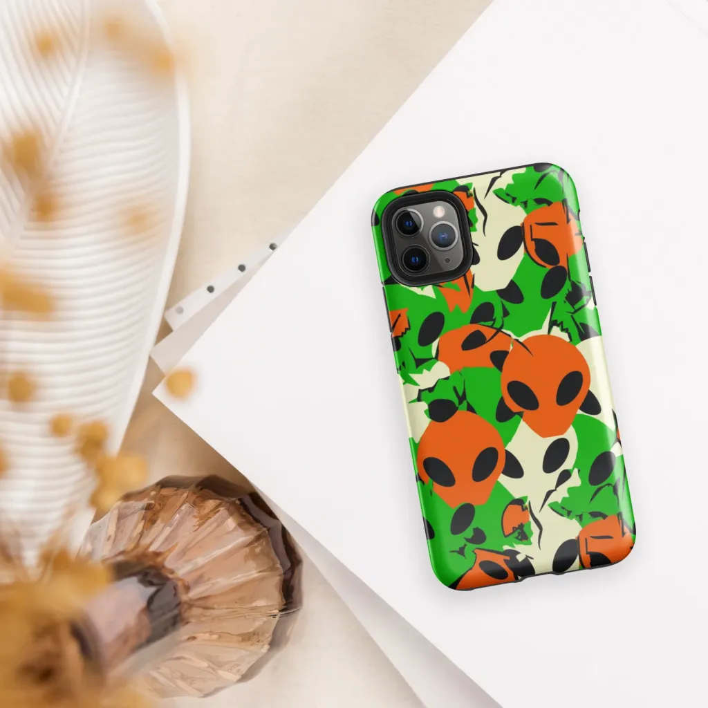 Electric Encounter on Tough Case for iPhone® — Front