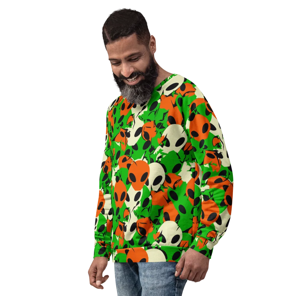 Electric Encounter on Sweatshirt — Left Front