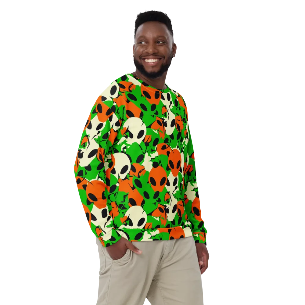 Electric Encounter on Sweatshirt — Front