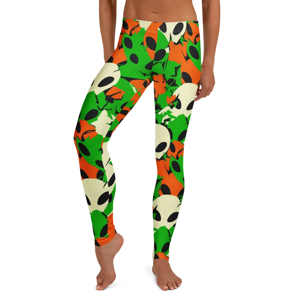 Electric Encounter on Leggings — Front
