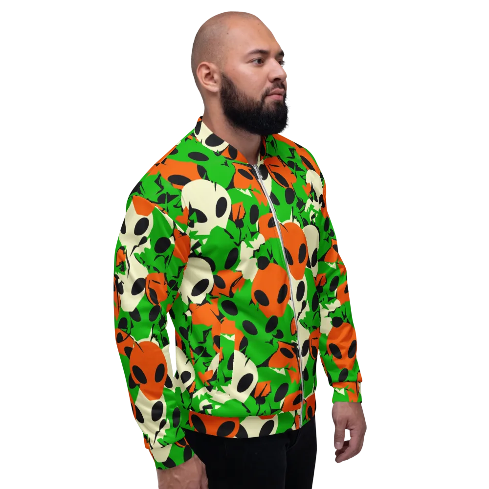 Electric Encounter on Bomber Jacket — Right