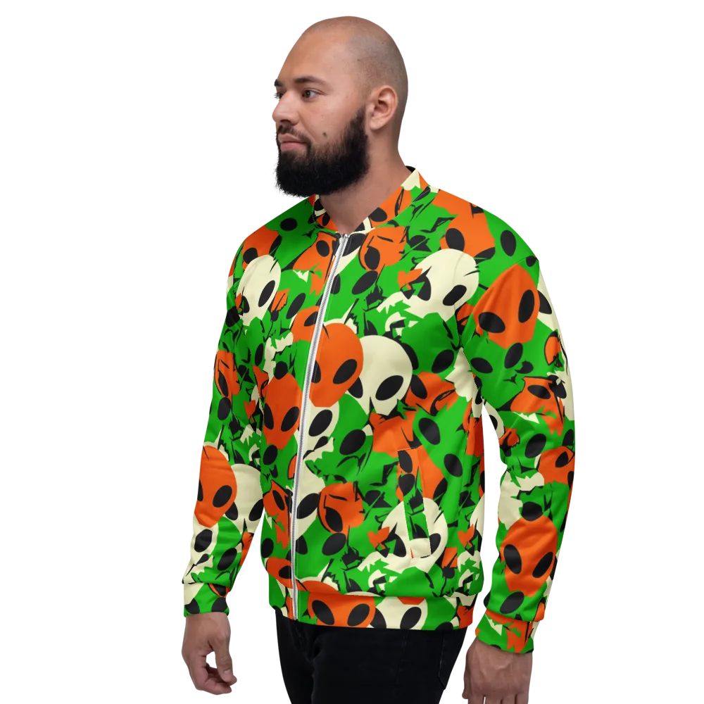 Electric Encounter on Bomber Jacket — Left